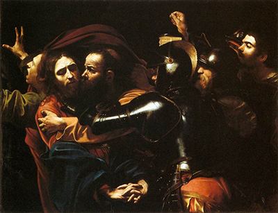 The Taking of Christ 1602 Caravaggio